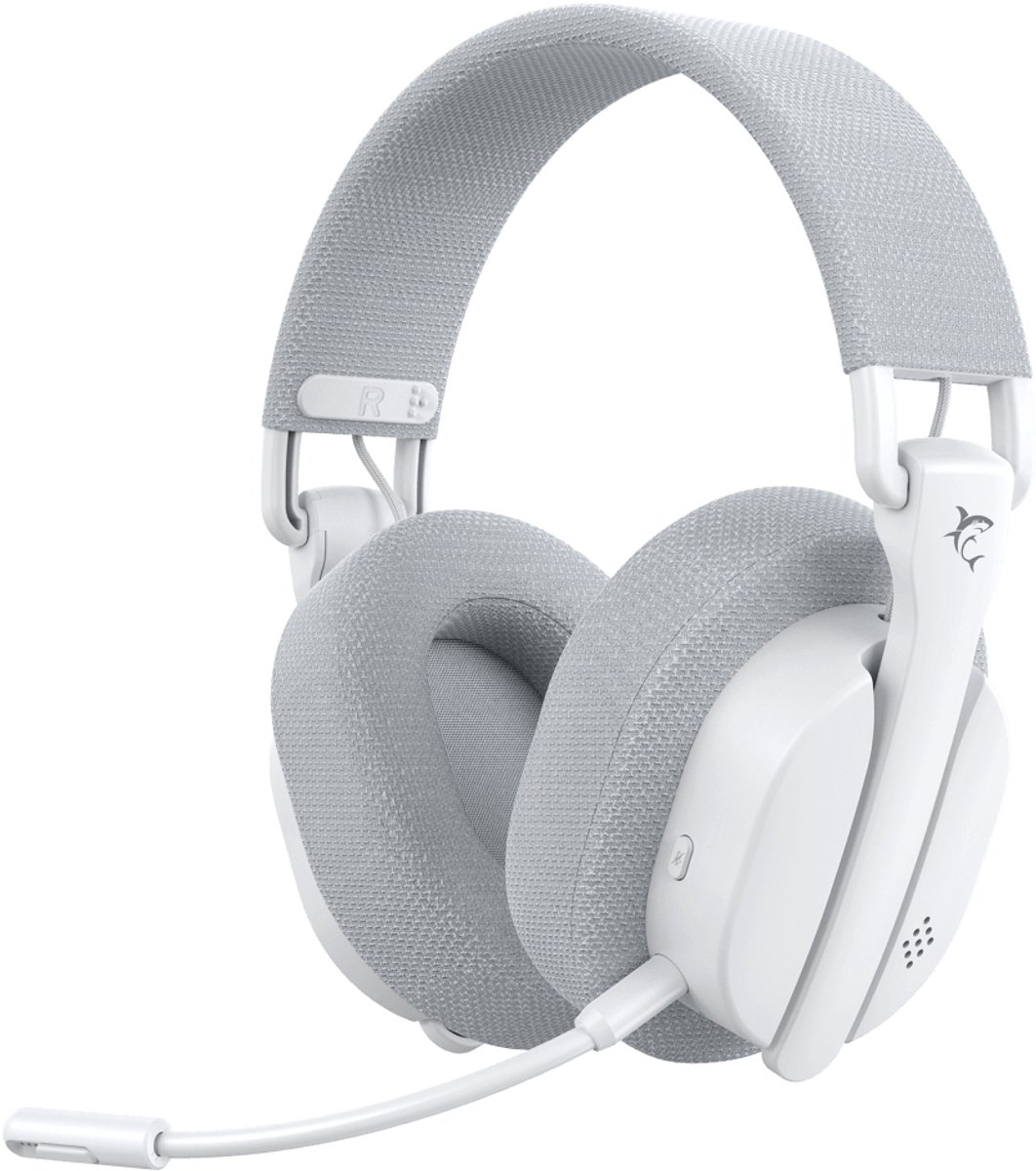 White Shark FIRECREST Gaming headset - Hvid