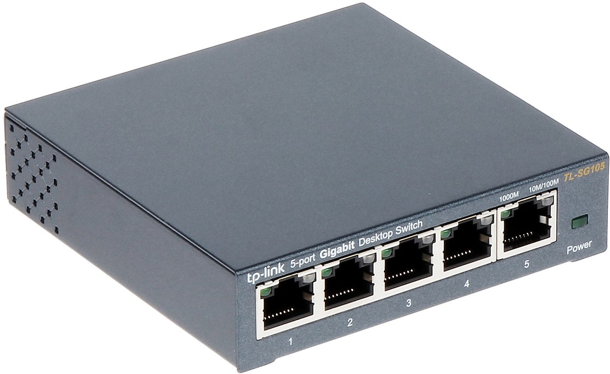 TP-Link TL-SG105 5-Port 10/100/1000Mbps Desktop Switch
