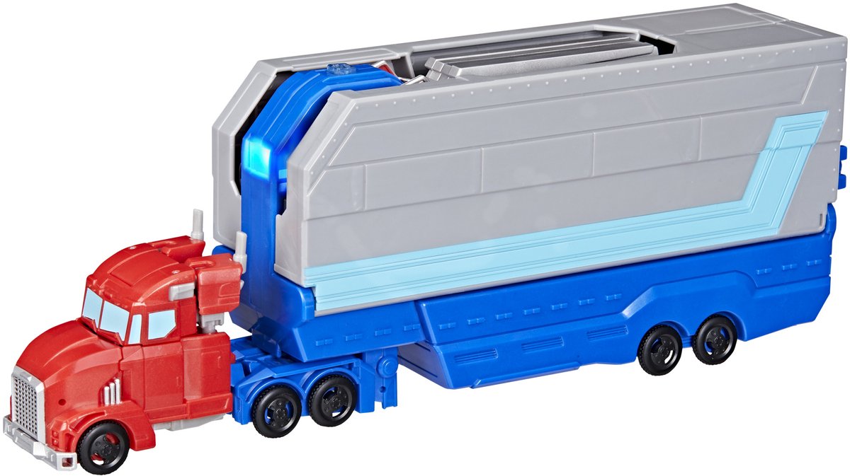 Transformers EarthSpark Optimus Prime Battle Trailer 12.5 cm