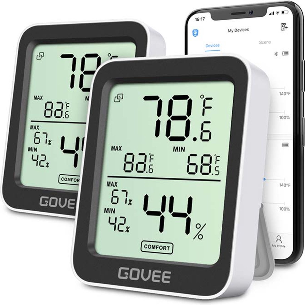 Govee Bluetooth Thermometer Hygrometer with Screen