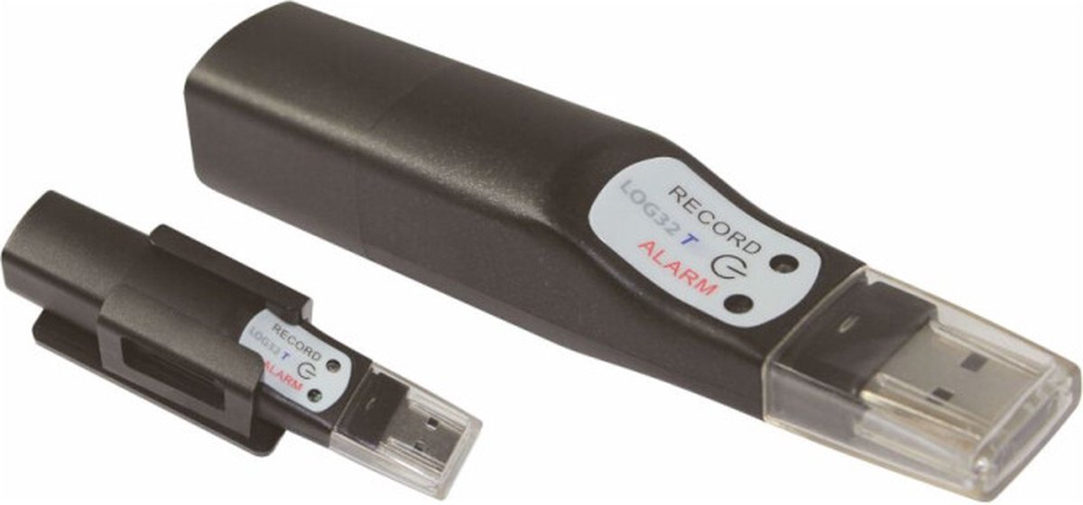 Dostmann Electronic 5005-0170 / 31.1055 LOG32T Enregistreur de données de température Valeur de mesure température -40 à +70 °C support mural inclus, fonction