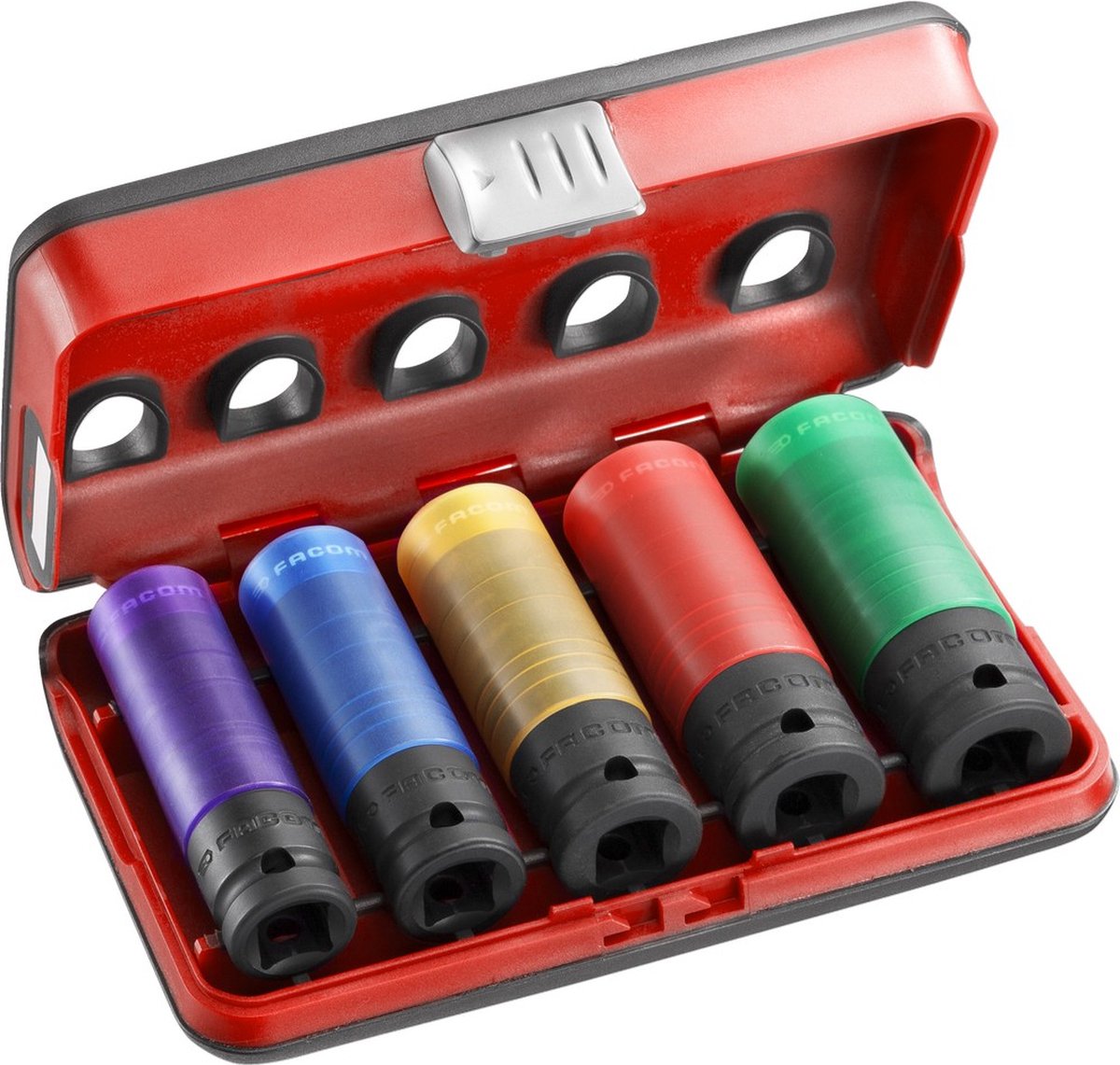 Jeu de douilles à chocs renforcées 5 pièces Facom NSI.5LPB Propulseur: 1/2 (12.5 mm) 1 set