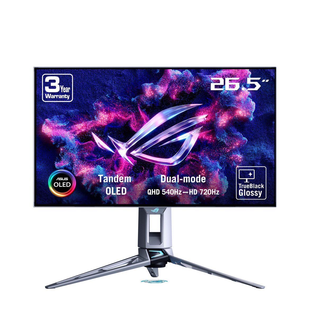 26.5" ASUS ROG Swift PG27AQWP-W - 2560x1440 (QHD) - 540Hz - OLED