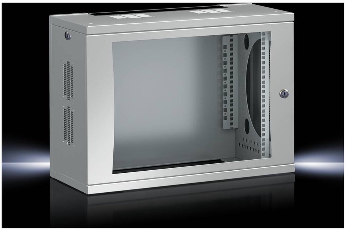 Armoire rack/réseau Rittal 48,3 cm (19) FlatBox 7507010