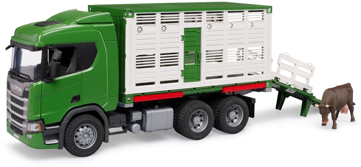 Bruder Scania Super 560R Cattle Transportation Truck