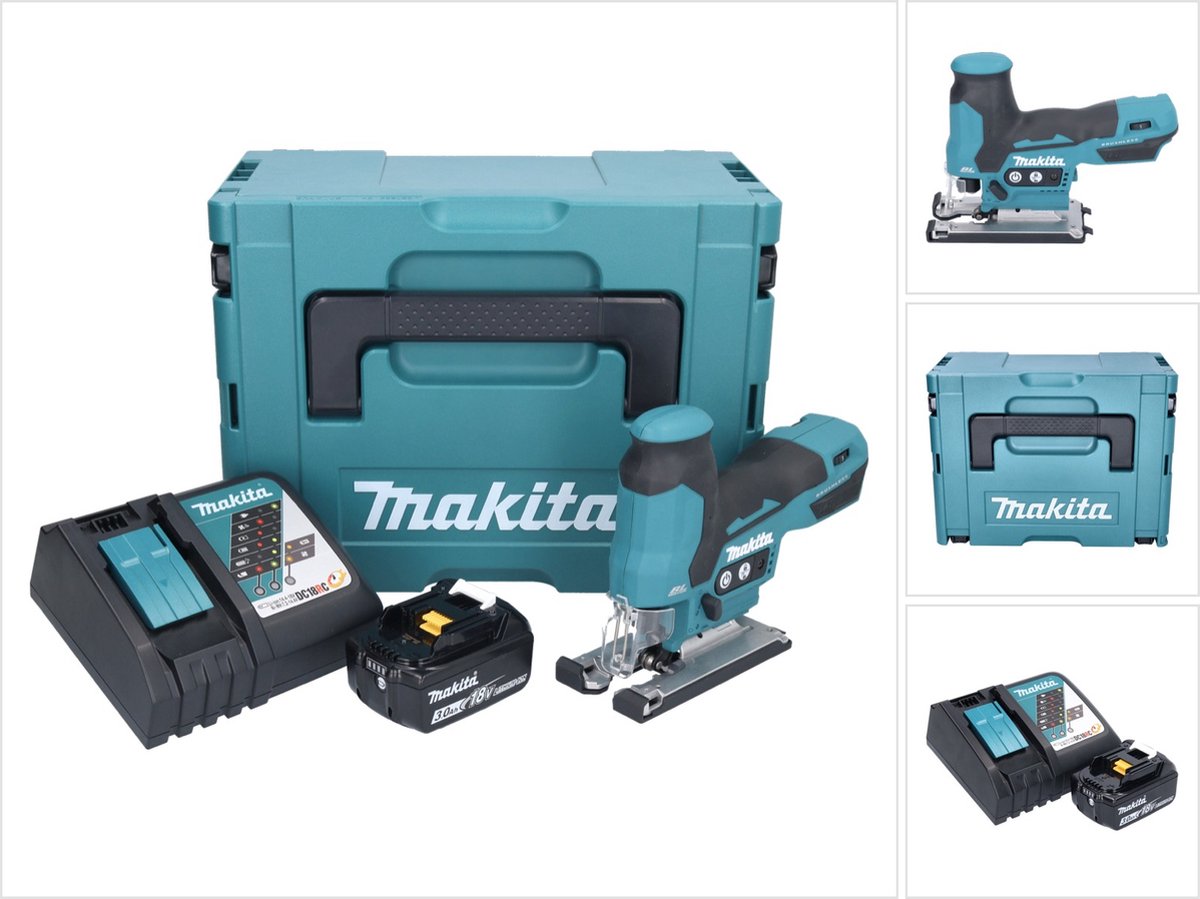 Makita Cordless pendulum jigsaw DJV185RF1J