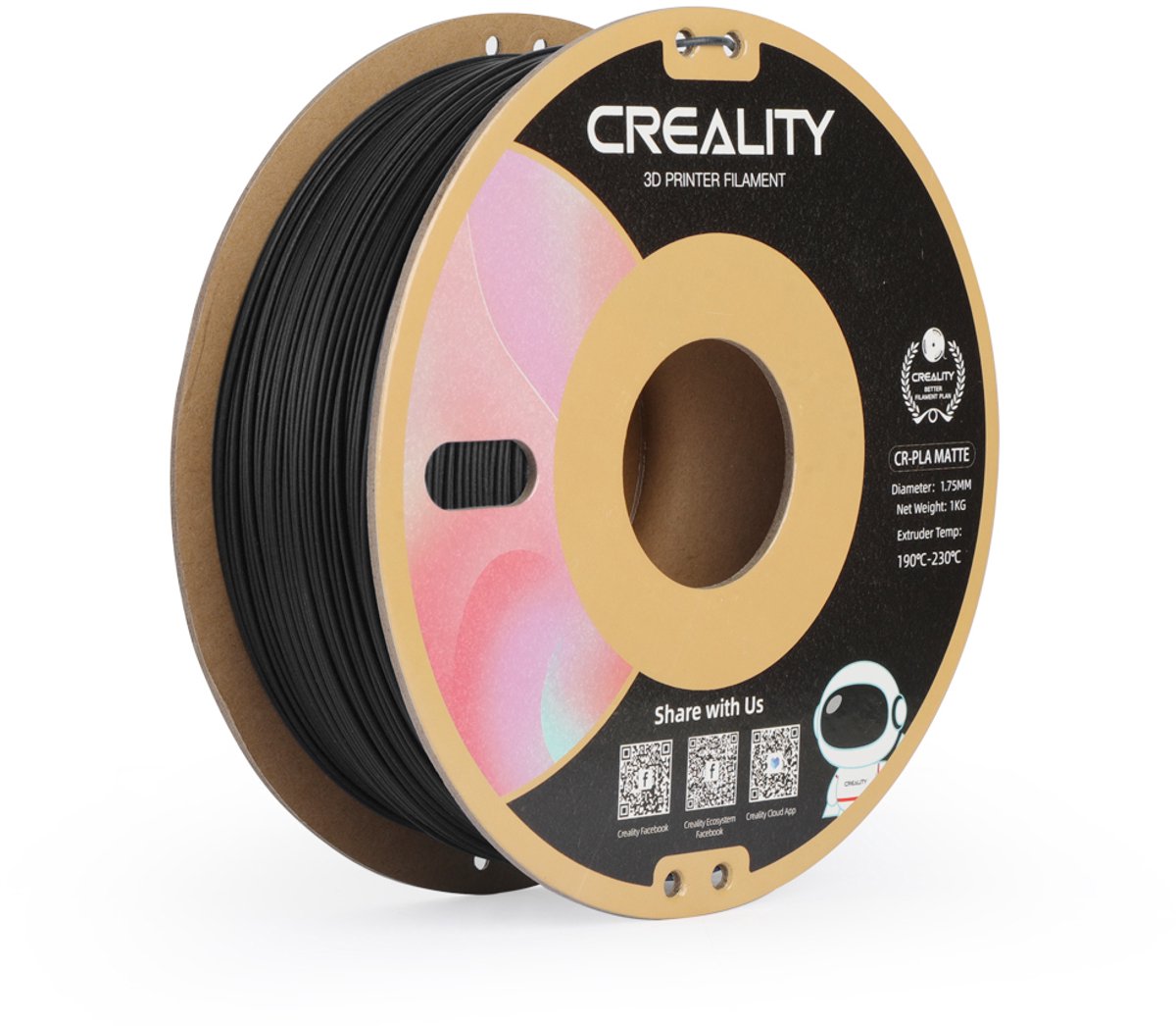 CREALITY CR-PLA Matte - Black