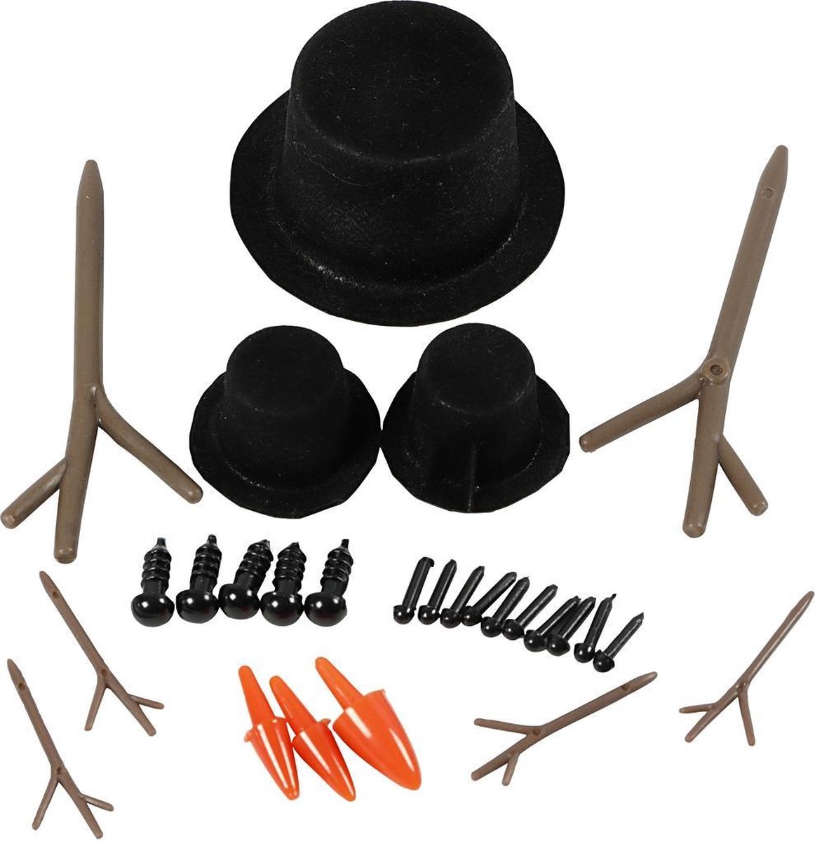Creativ Company - Hats Noses and Branches for Clay Accessories Set