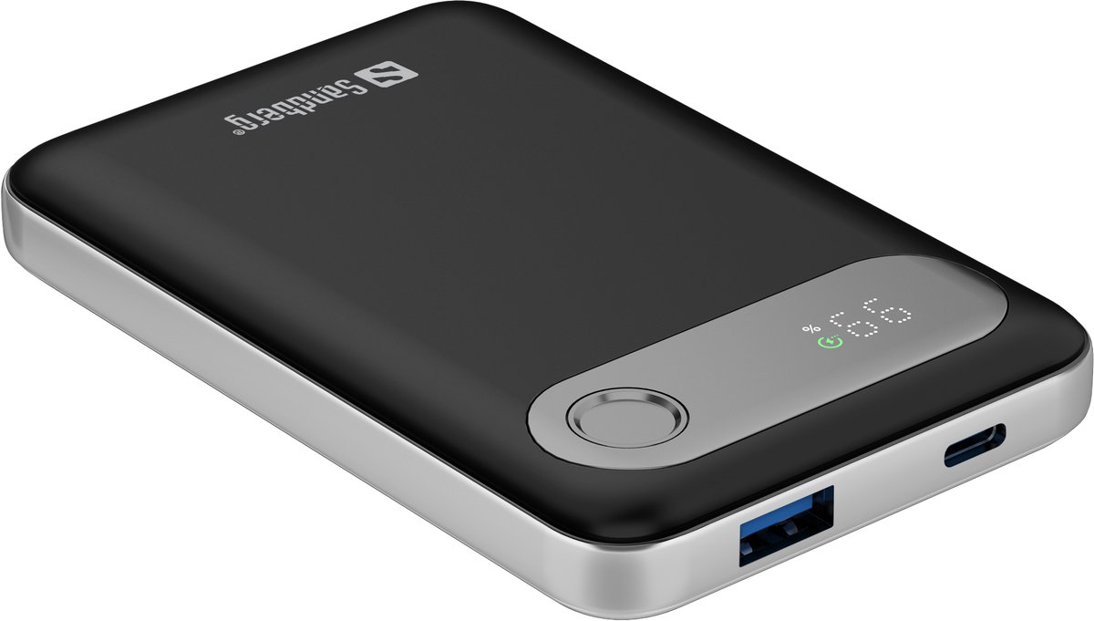 Sandberg Travel Powerbank 10000 PD20W - 10000 mAh