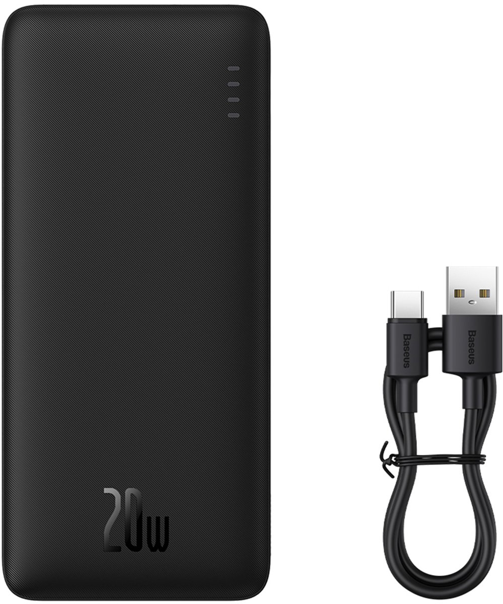 Baseus Airpow 10000mAh 20W powerbank (black) - 10000 mAh