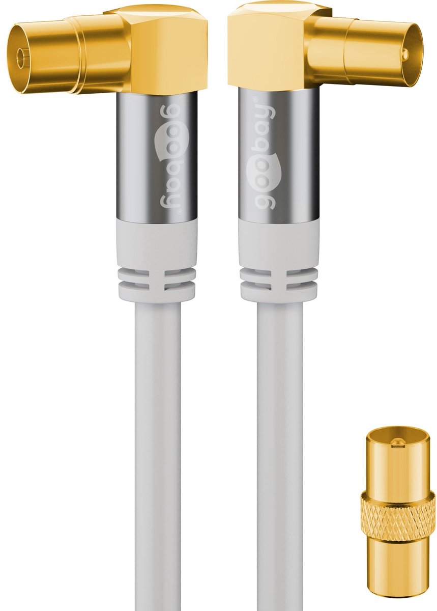 Pro TV antenna cable (135 dB) 4x shielded 10 m