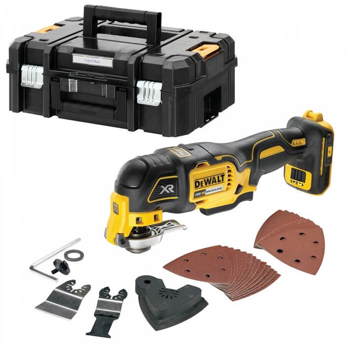 Dewalt DCS356NT-XJ 18V XR Kulløs Multicutter, RPM funktion - Løs enhed i TSTAK