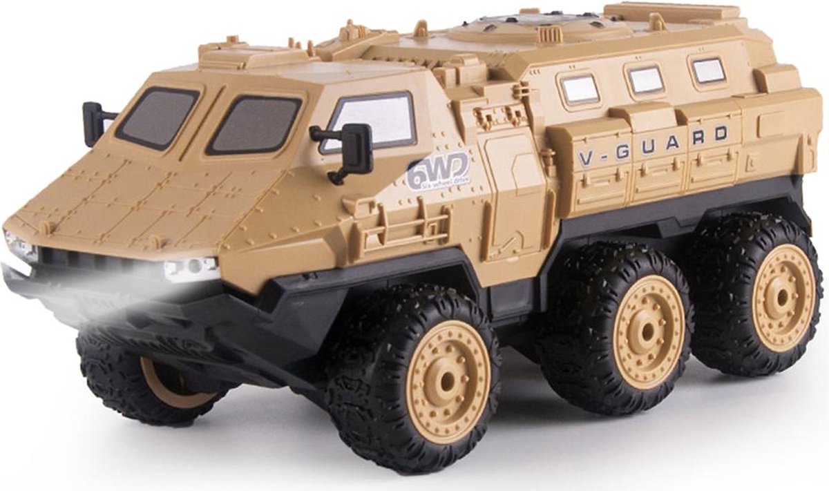 Amewi V-Guard Armored Vehicle 6WD 1:16 RTR Sand-Coloured