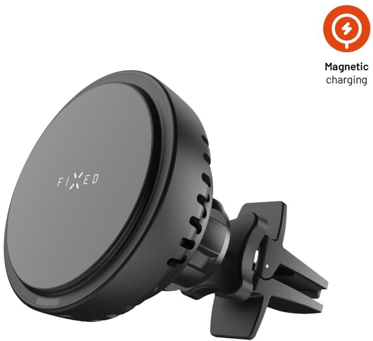 FIXED MagCool 15W Airvent Car Mount with Cooling - Black