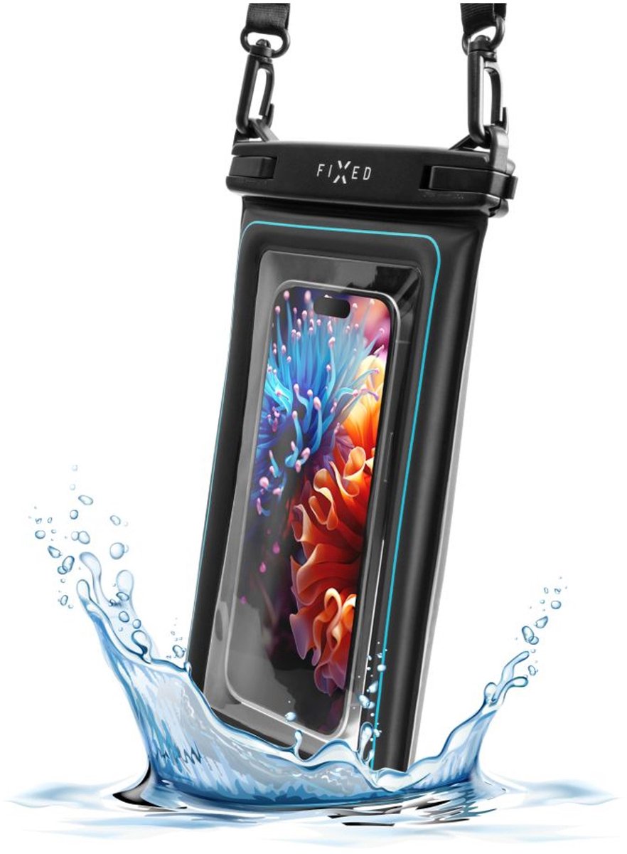FIXED Waterproof Smartphone Float Case Max - Black