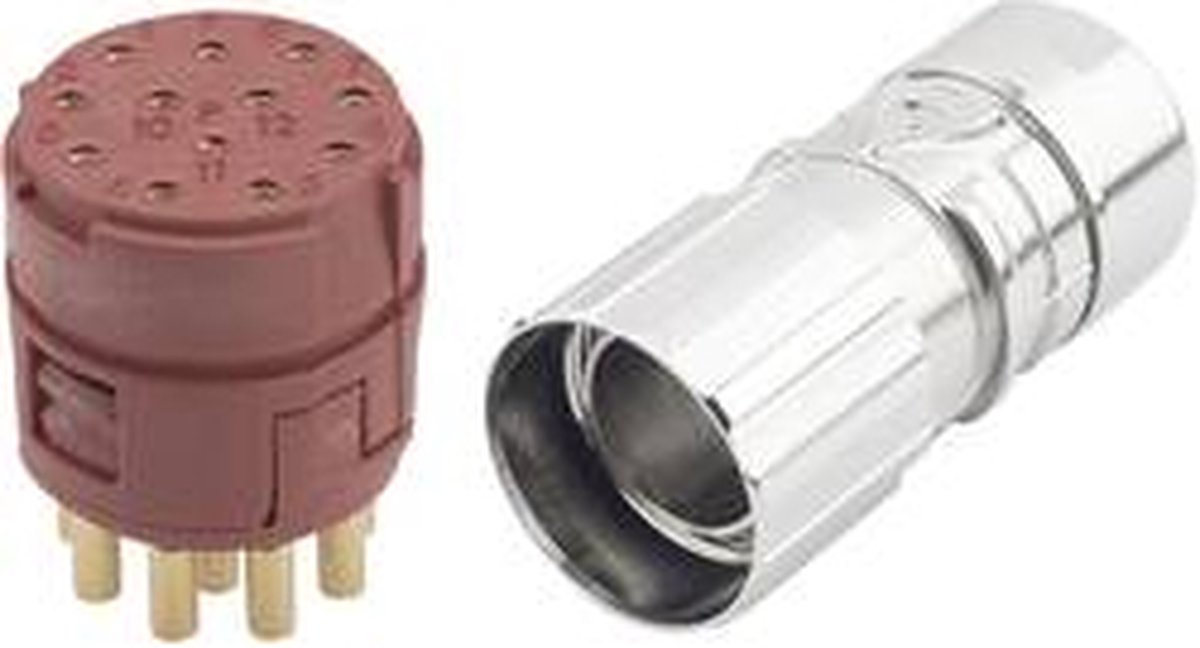 Set de connecteurs M23 12 pôles 1 set LAPP EPIC® KIT M23 D6 12-POL FEMALE 75009702