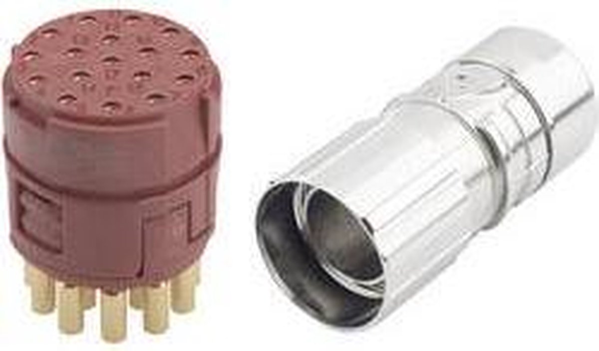 Set Connecteurs M23 D6 17 pôles 1 set LAPP EPIC® KIT M23 D6 17-POL FEMALE 75009706