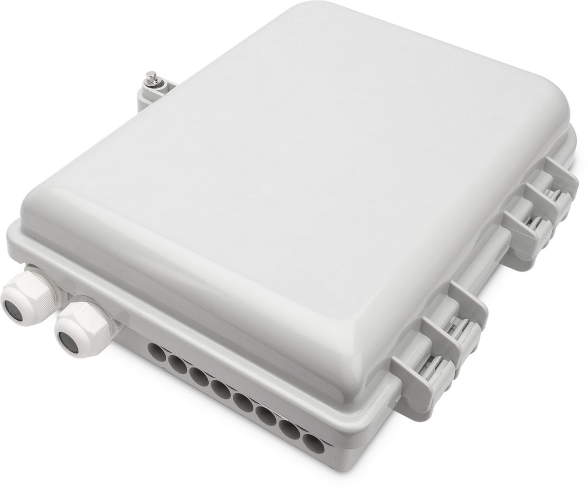 DIGITUS DN-968914 - fibre-optic distribution box - for 16 LC/DX or SC/SX couplers