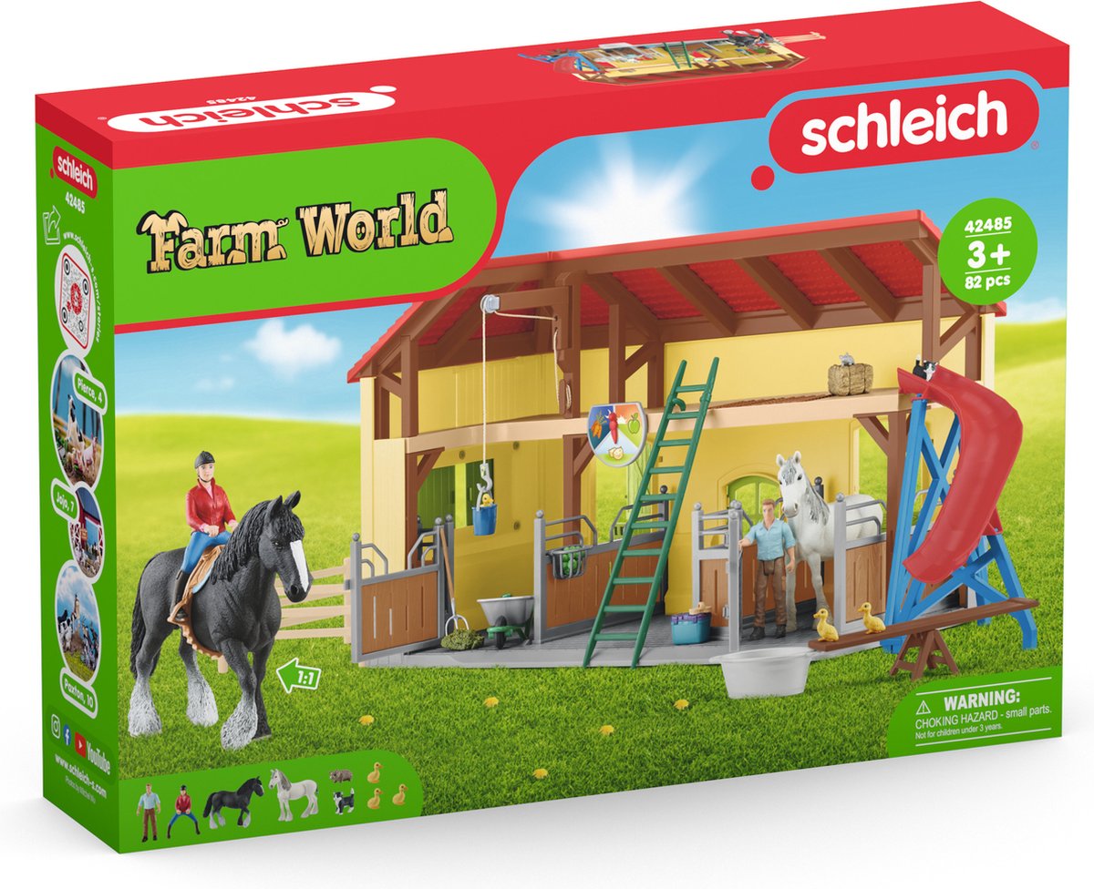 Schleich Hestestald