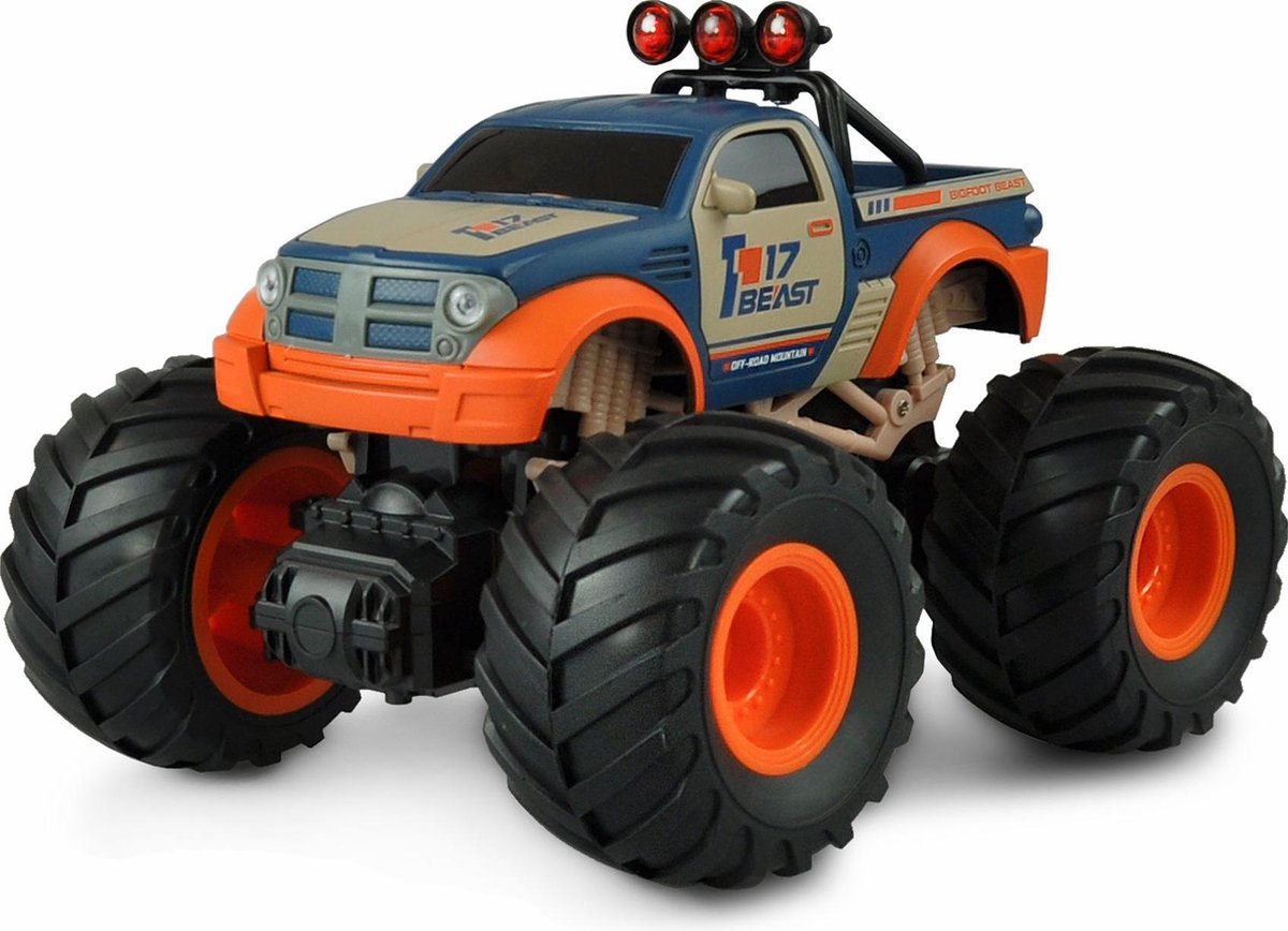 Amewi Big Buster Monster Truck 1:18 RTR Orange/Blue