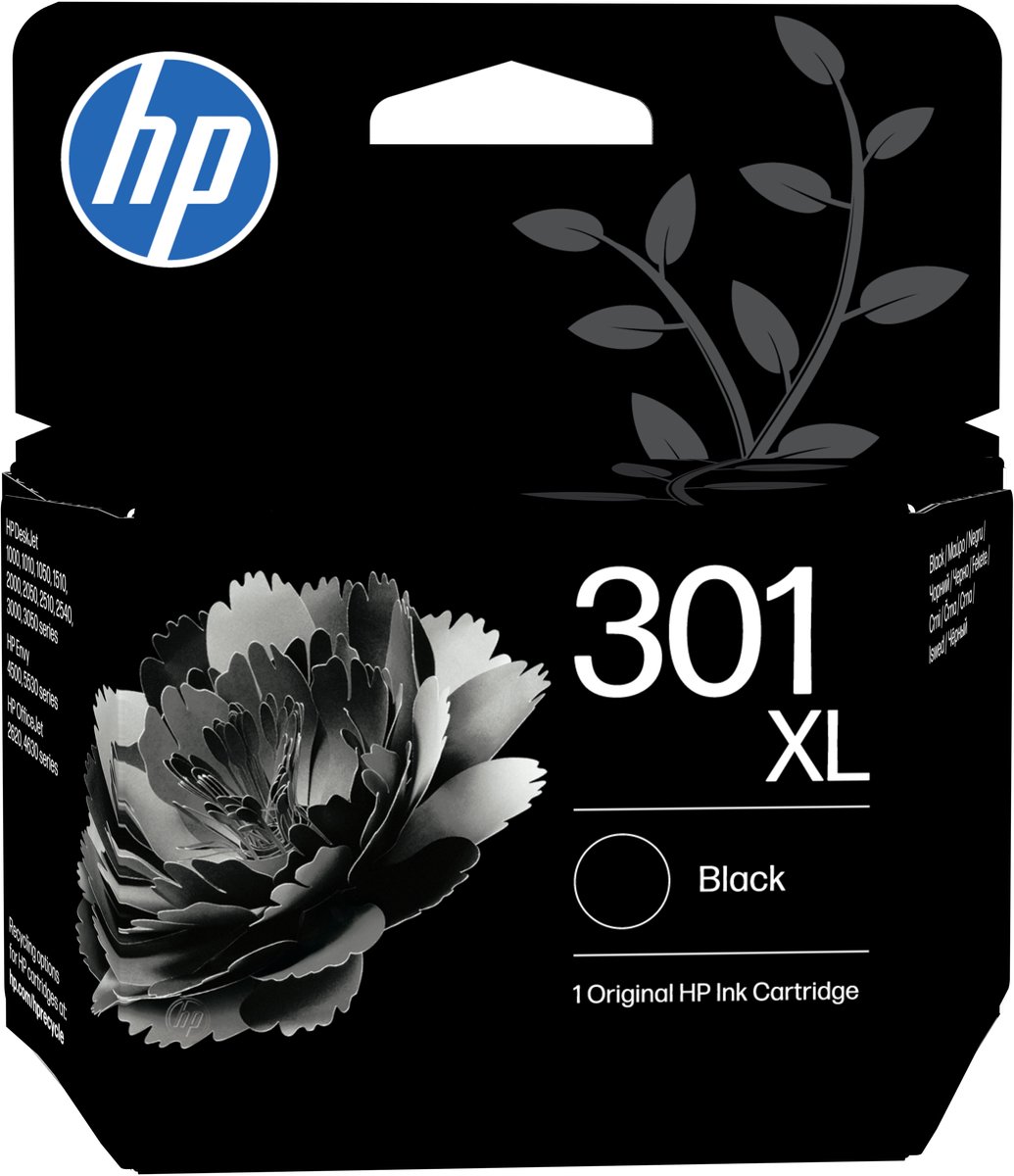 HP 301XL / CH563EE High Capacity Black Ink
