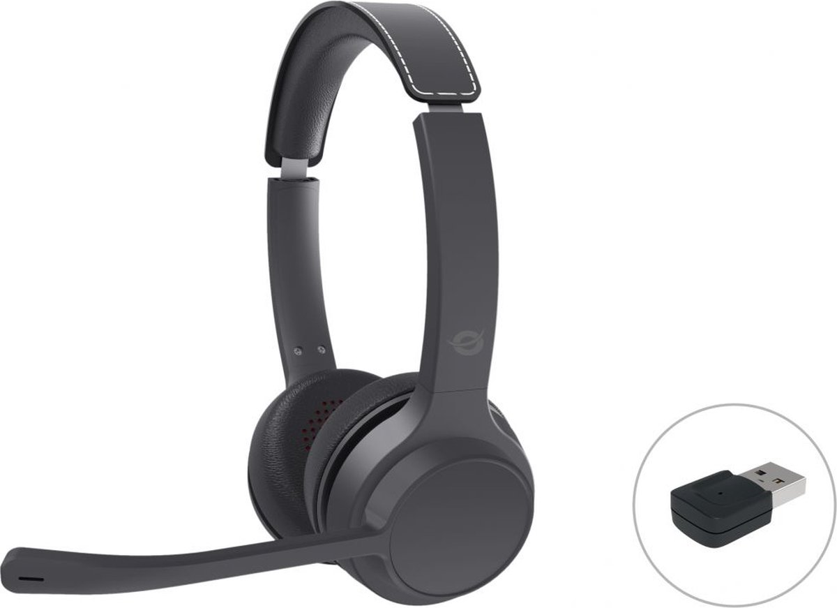 Conceptronic POLONA04BA - headset - 3.5 mm jack