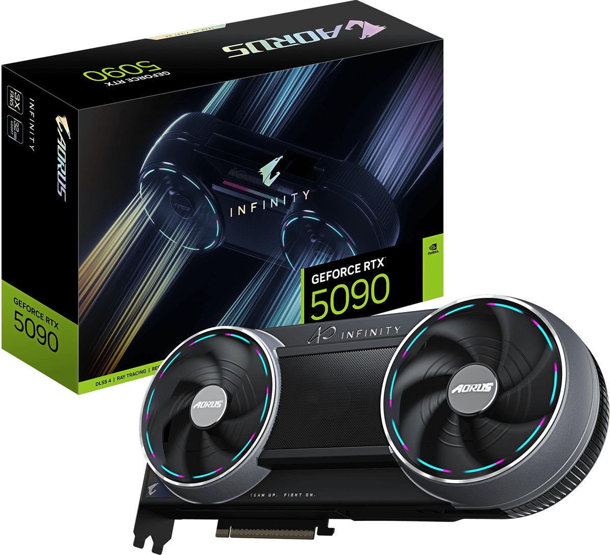 GIGABYTE GeForce RTX 5090 AORUS INFINITY - 32GB GDDR7 RAM - Grafikkort