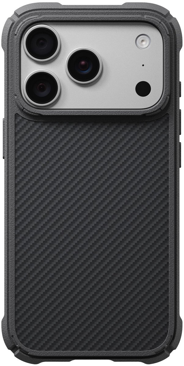 PITAKA Cairn Case - Black/Grey Twill - iPhone 18 Pro/17 Pro