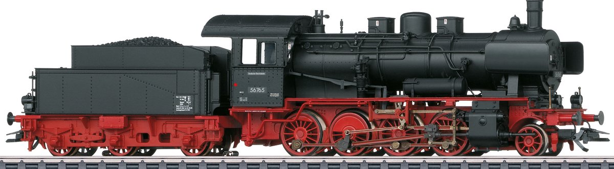 Märklin 37509 Locomotive à vapeur pour train de marchandises H0 BR 56.1 de la DR