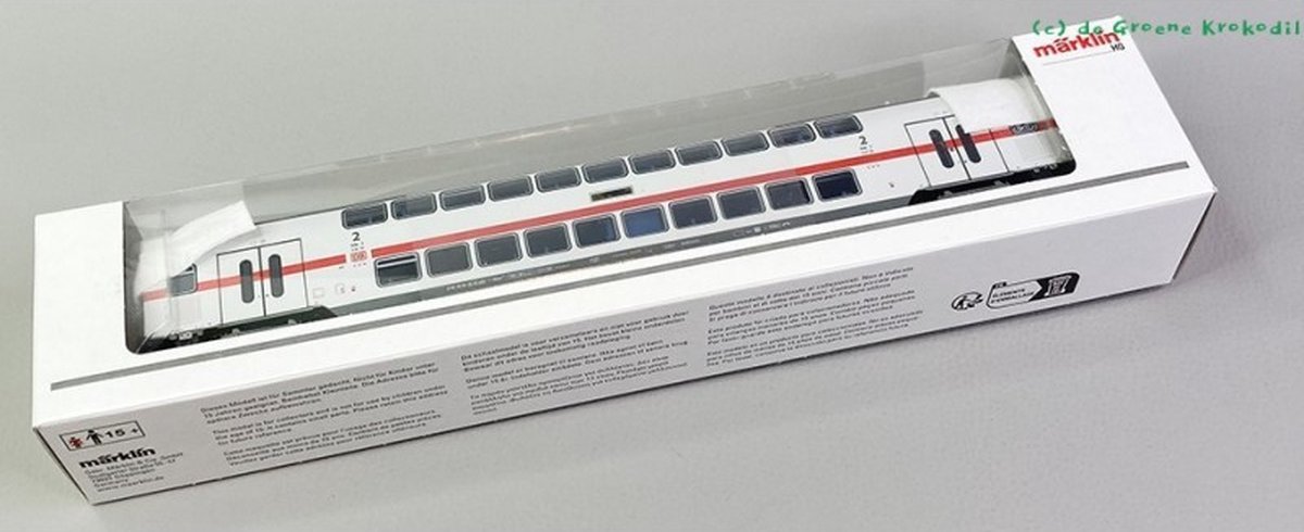 Märklin 43489 Chariot central à deux étages H0 IC2 de la DB-AG DBpza 682.2, 2ème classe