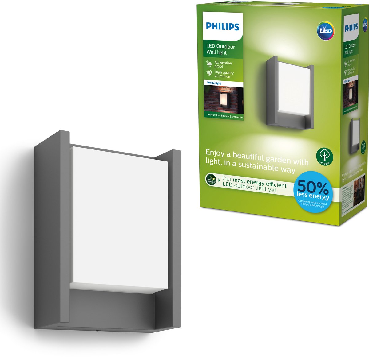 Philips Arbour Wall An 1x3.8W 30K HV UE