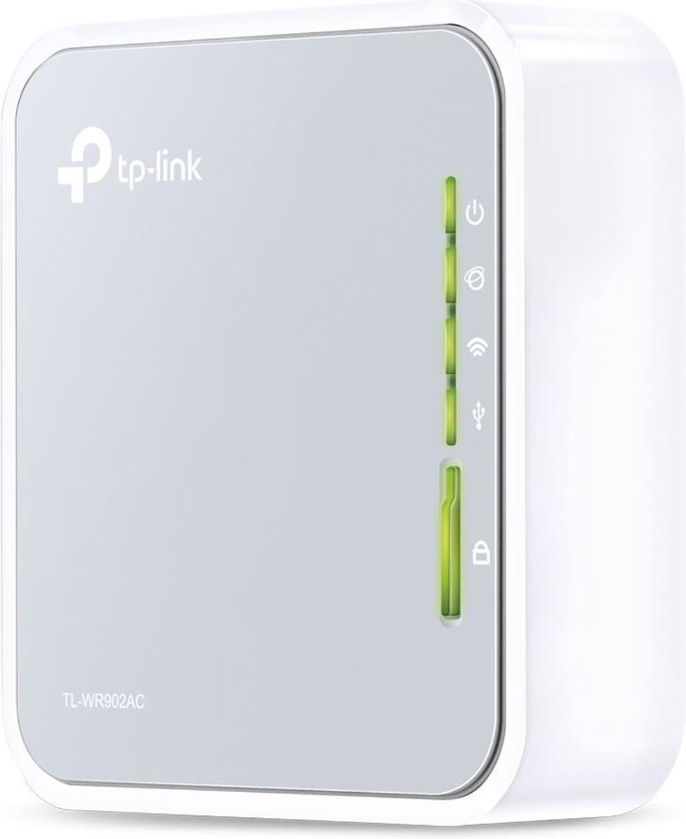 TP-Link TL-WR902AC AC750 Wireless Travel Router - Wireless router Wi-Fi 5