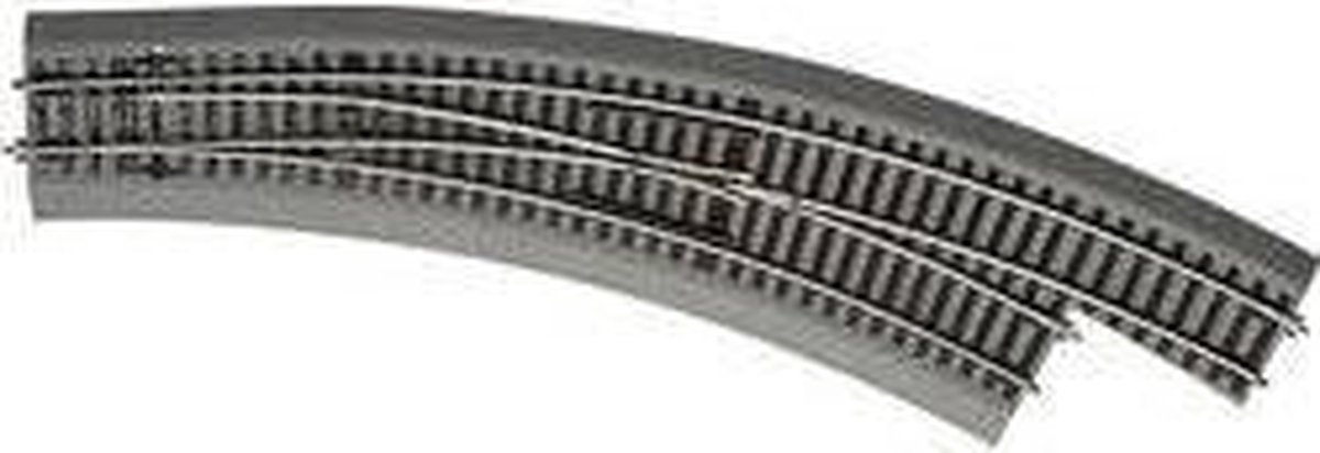 (H0) Voie Rocoline (avec ballast) 42571 Aiguillage enroulé, à droite 1 pc(s)