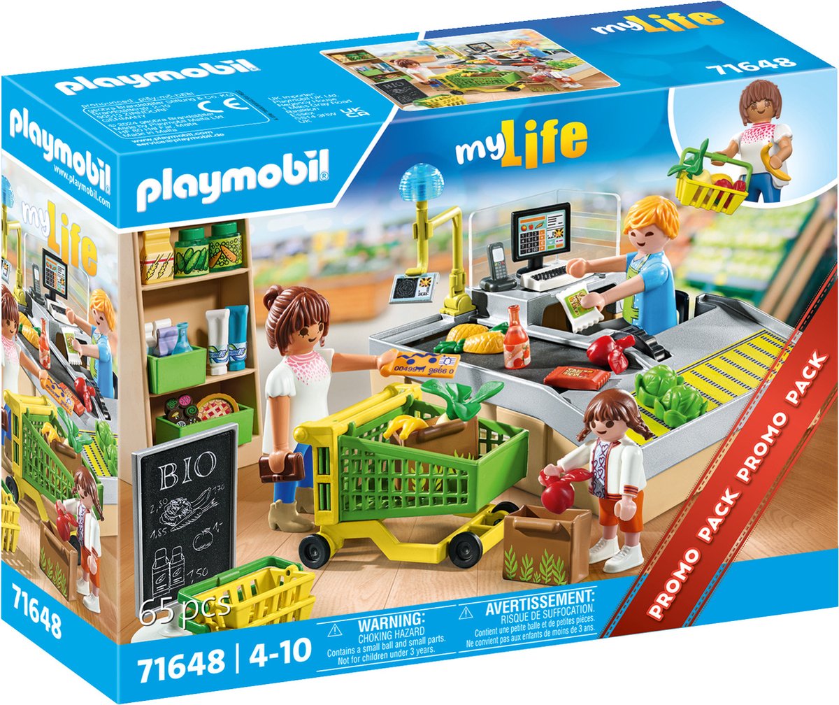 Playmobil My Life - Økologisk supermarked