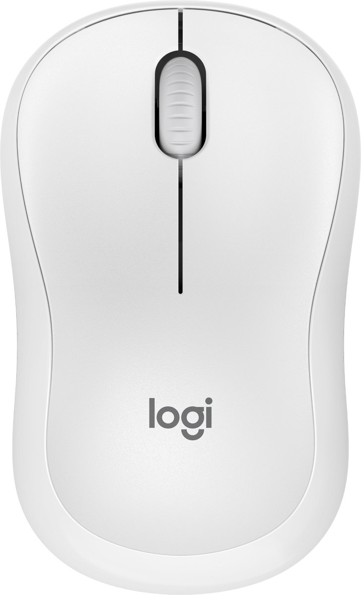 Logitech M240 Silent Bluetooth Mouse Off White - Mus - Optisk - 3 knapper - Hvid