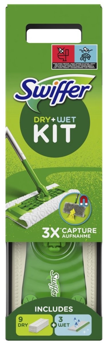 Swiffer Floor Handle 1 (+8dry +3wet)