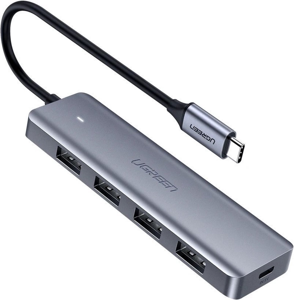 UGREEN 4-in-1 USB C Hub USB hub - USB 3.2 - 4 ports - Sølv