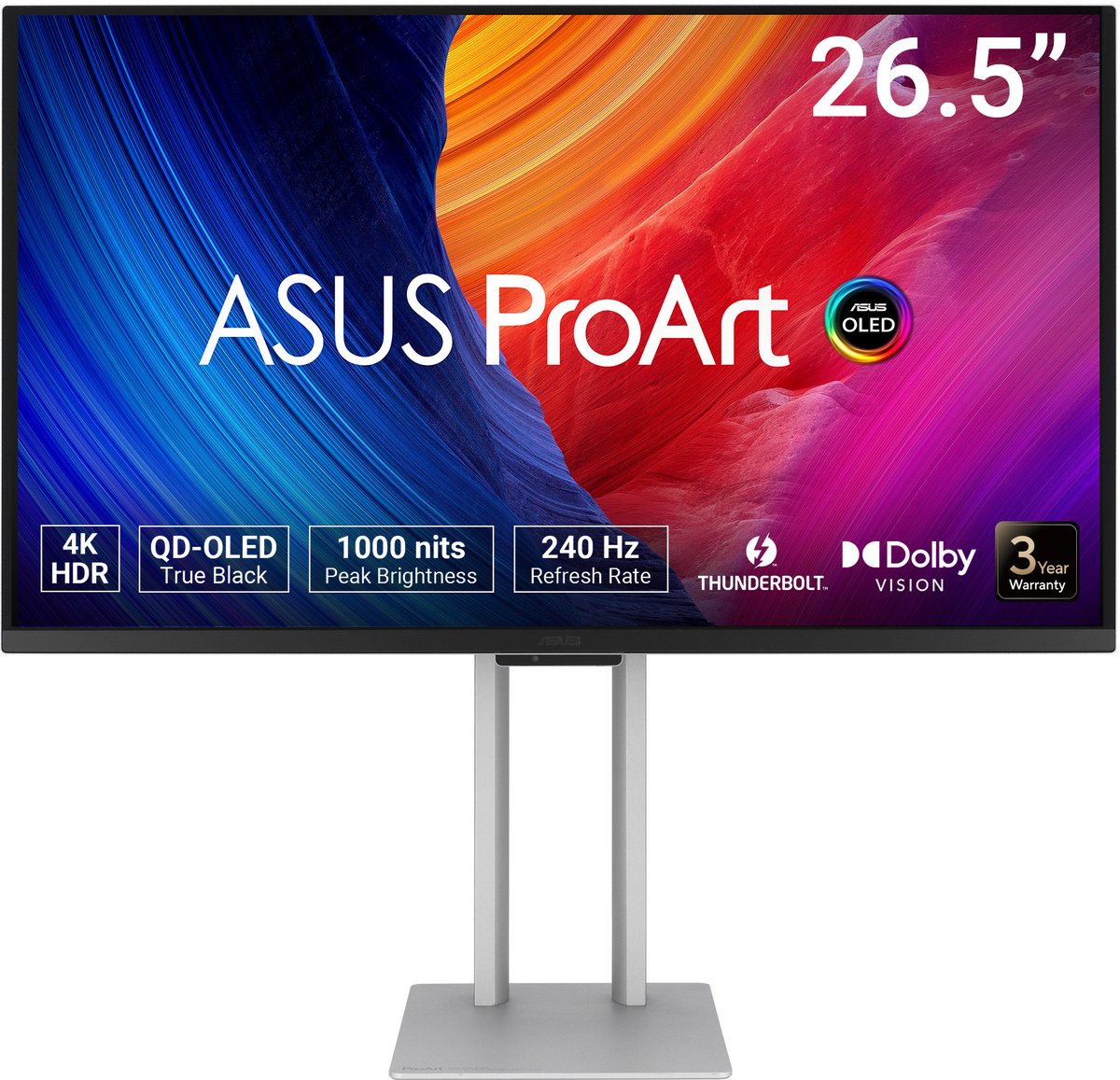 26.5" ASUS ProArt PA27UCDMR - 26.5" | 3840 x 2160 | 240 Hz | OLED