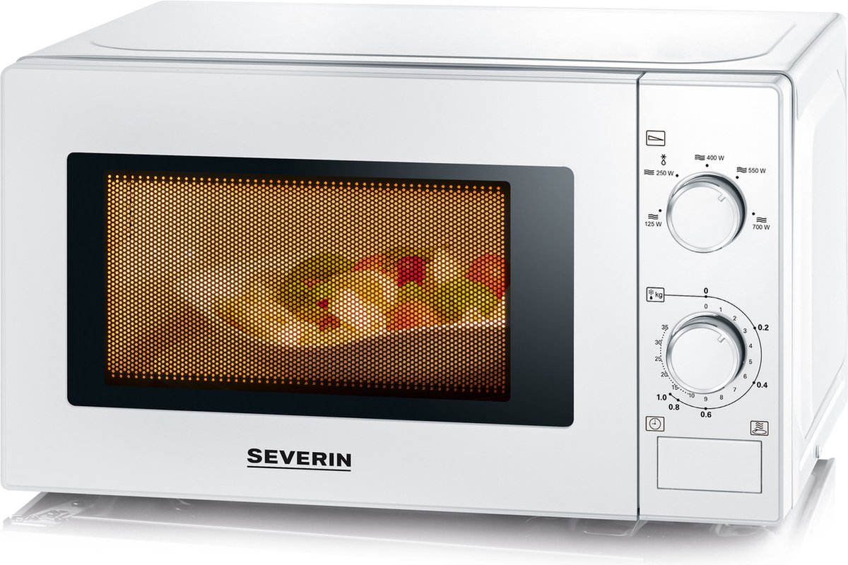 Severin MW 7770 Micro-ondes blanc 700 W fonction minuteur