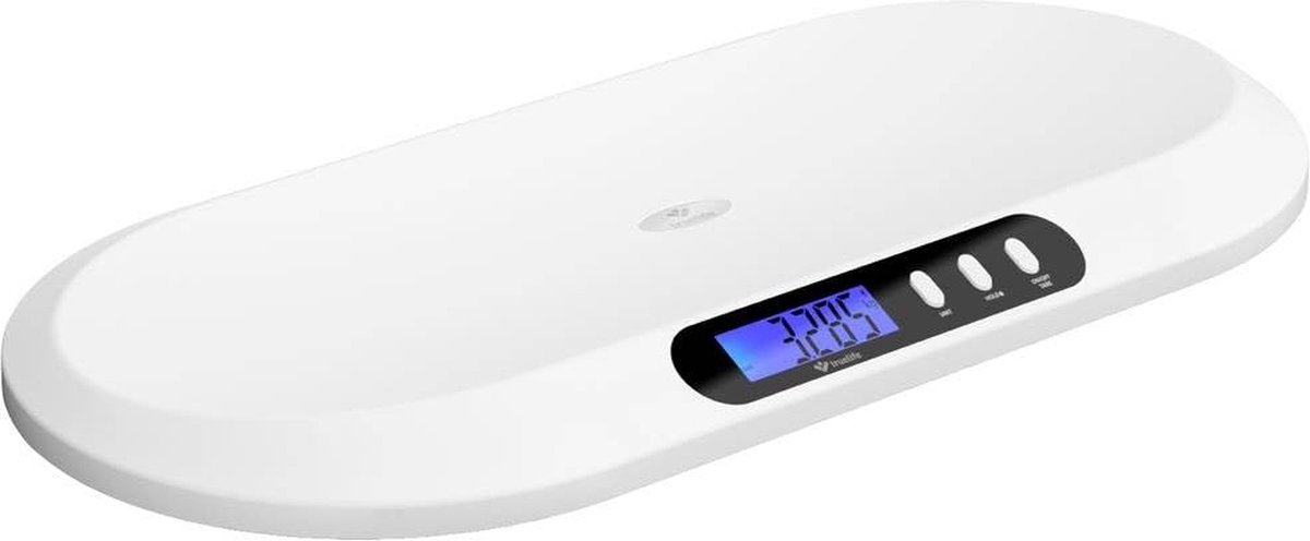truelife B5 BT Pèse-bébé TLBSB5BT numérique Plage de pesée (max.)=20 kg blanc avec Bluetooth