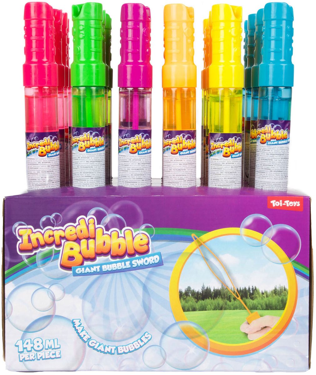 Toi-Toys Incredibubble Bubble sword 148ml 24 pcs.
