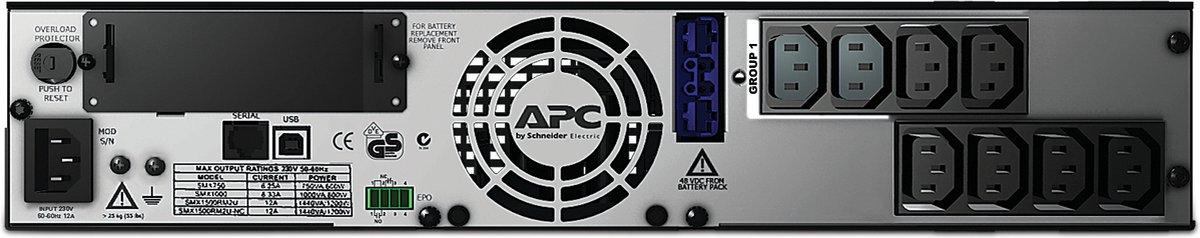 Onduleur (ASI) 19 pouces APC Smart-UPS X 750 230 V 750 VA