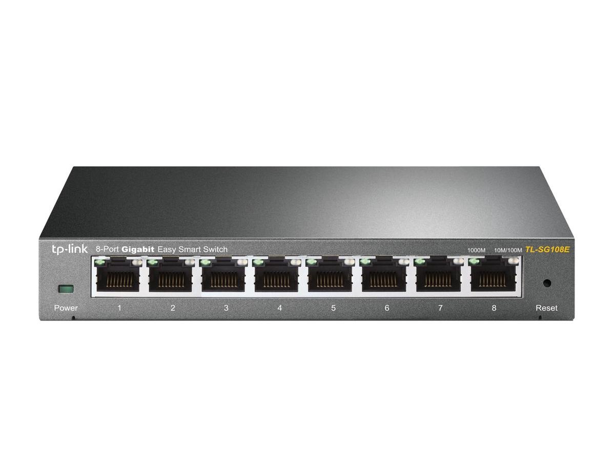 TP-Link TL-SG108E 8-Port Gigabit Easy Smart Switch