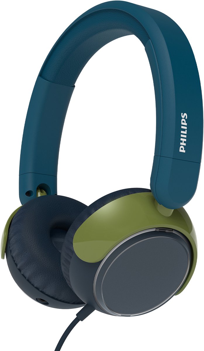 Philips TAK2000CT - Børnehovedtelefon - 85dB Max - Grøn