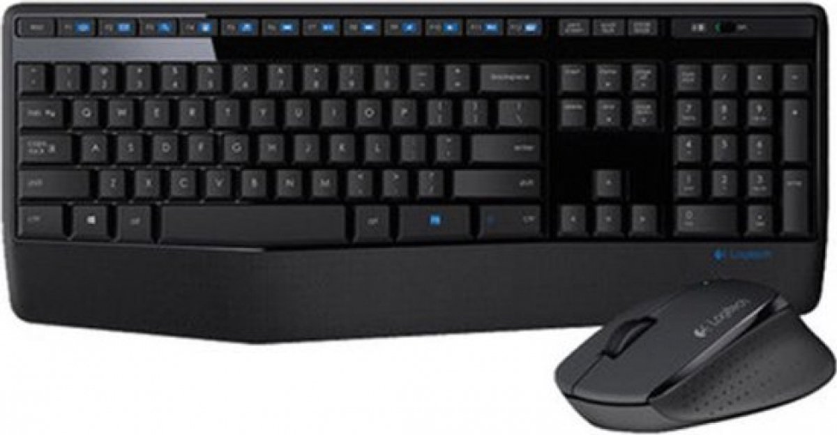 Logitech MK345 Wireless Combo - US - Tastatur & Mus sæt - Universal - Sort