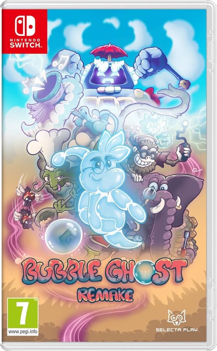 Bubble Ghost - Nintendo Switch - Platformer