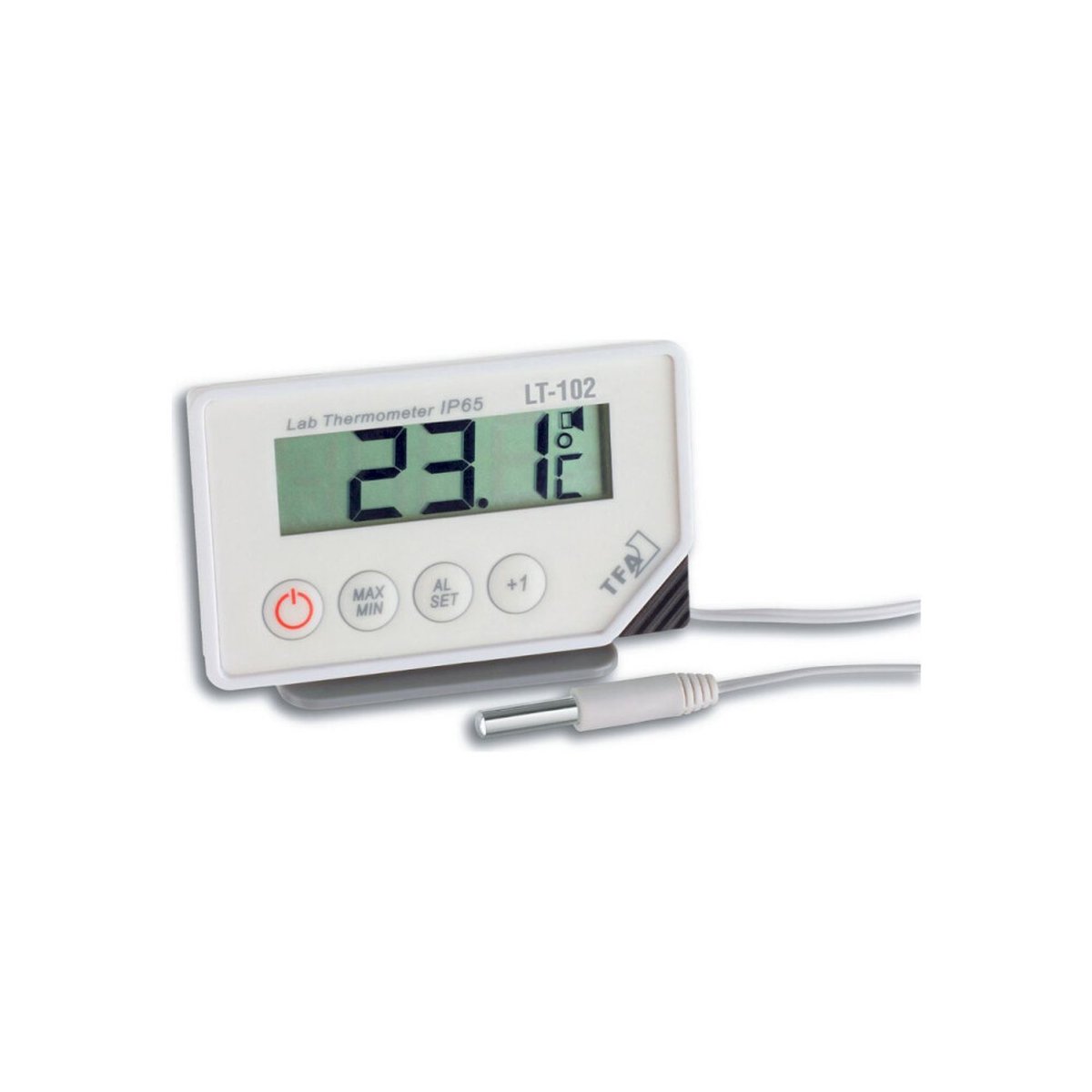 TFA Dostmann LT-102 Thermomètre filaire blanc 30.1034.K