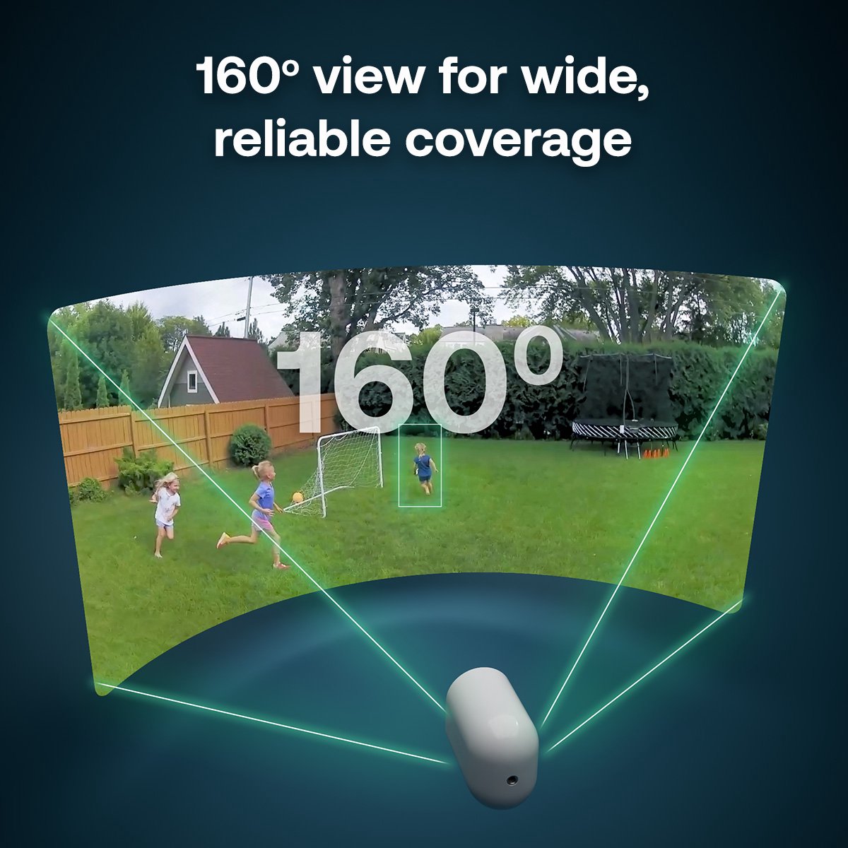 Arlo Pro 6 2K+ Overvågningskamera, 2-kameraer + Dobbelt batterioplader + ekstra batteri