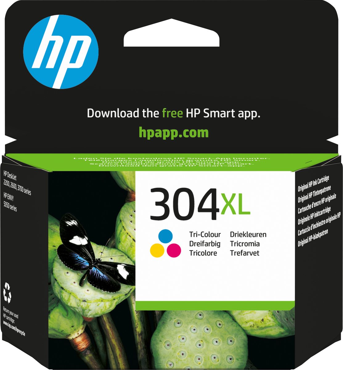 HP 304XL / N9K07AE - High Yield (Cyan Magenta Yellow) Ink
