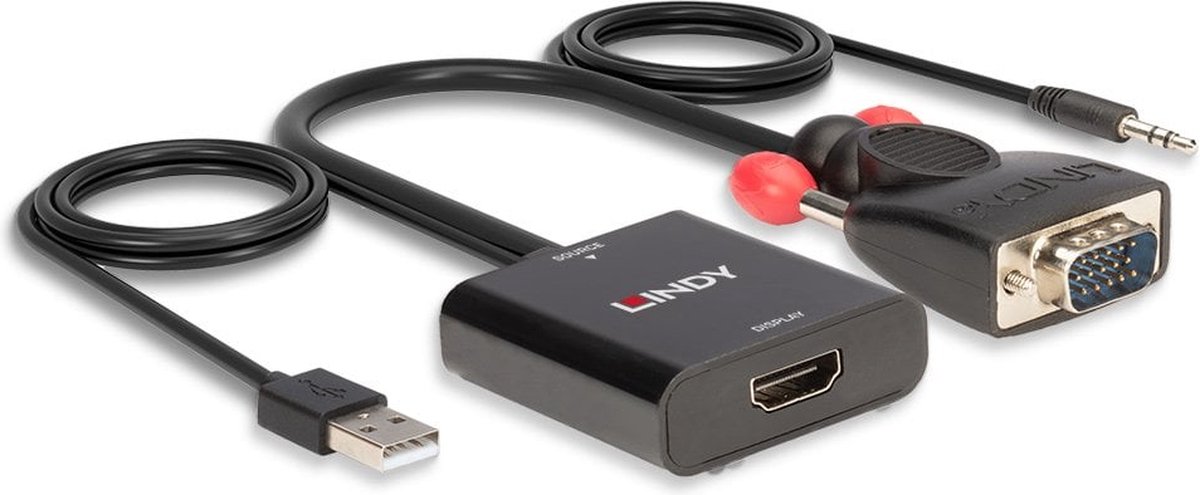 Lindy adapter - HDMI / VGA - 60 cm